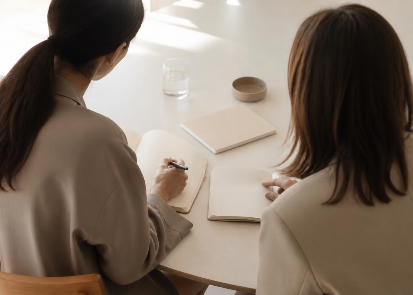 Séance de cadrage projet avec un client